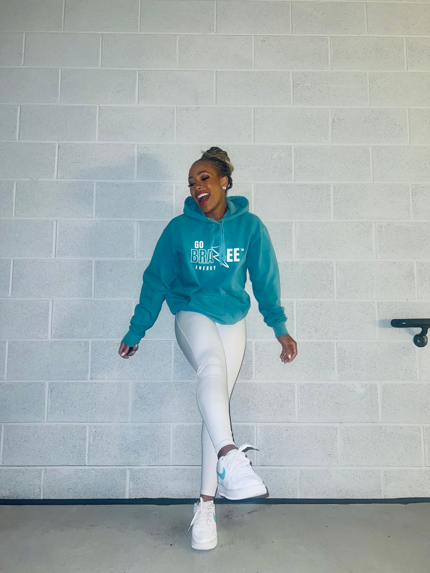 Signature Teal Go Brazee Energy™️ Hoodie