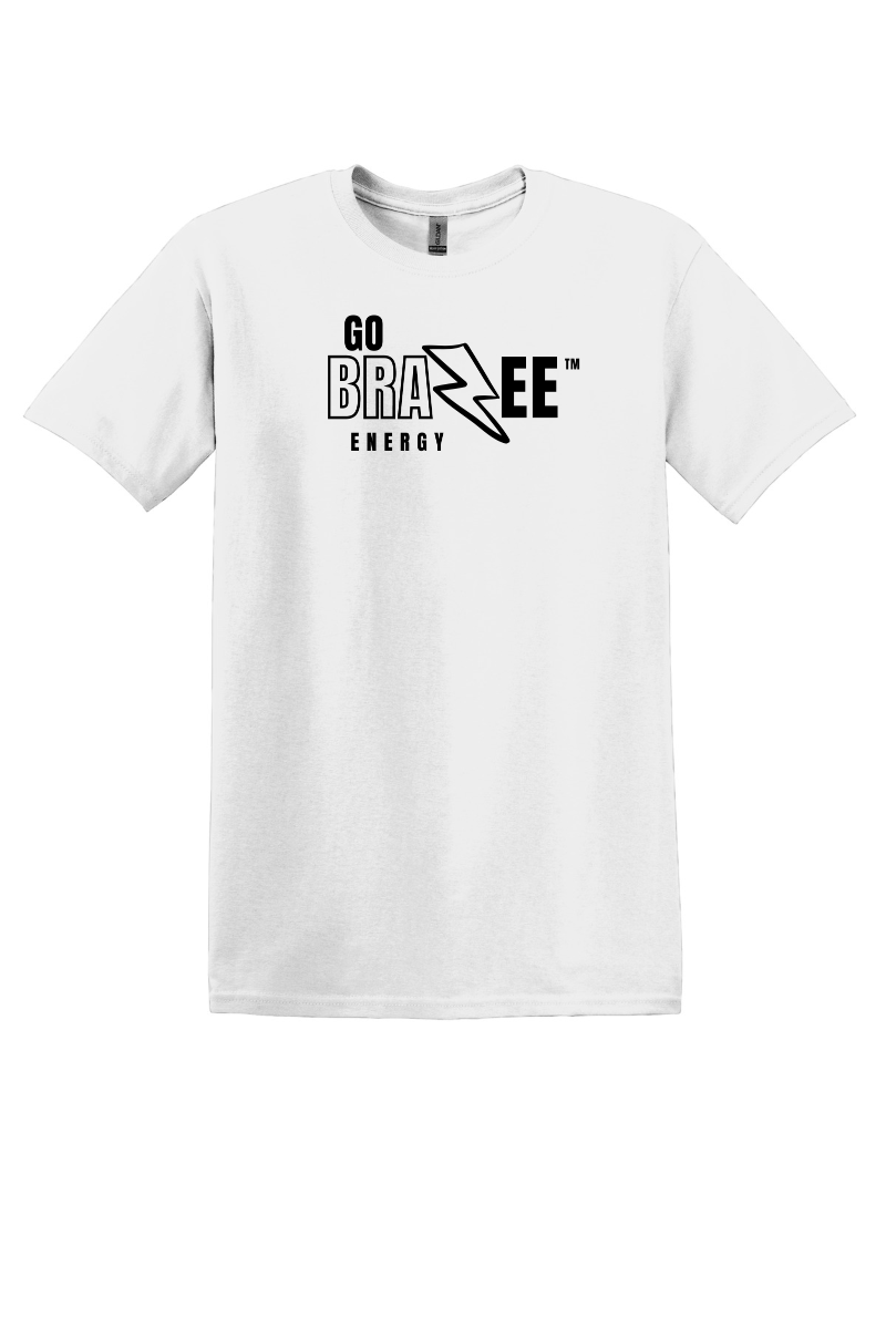 Go Brazee Energy Tee - White