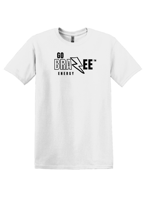 Go Brazee Energy Tee - White